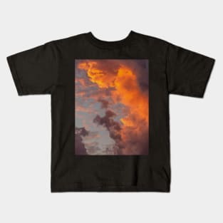 Clouds Sunset Summer Kids T-Shirt